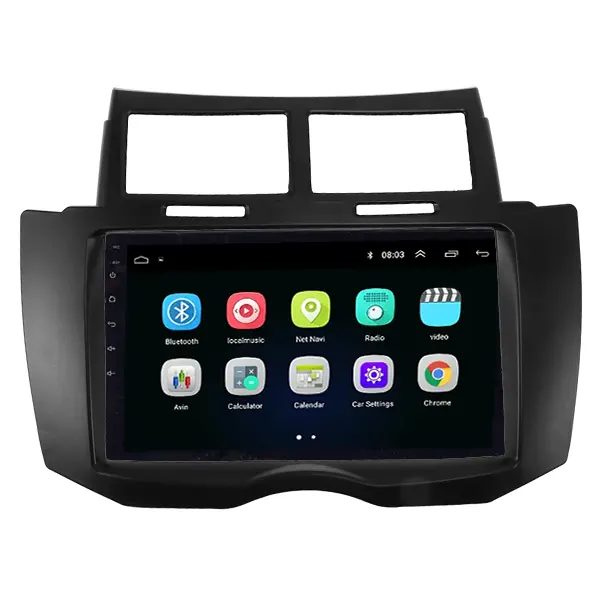 Búsqueda perecer inteligente Toyota Yaris Hatch 2005-2012 Android Radio With Bluetooth & GPS
